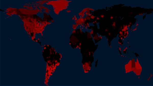 caption A Global H1N1 Simulation. STEM had denominator data for the entire world