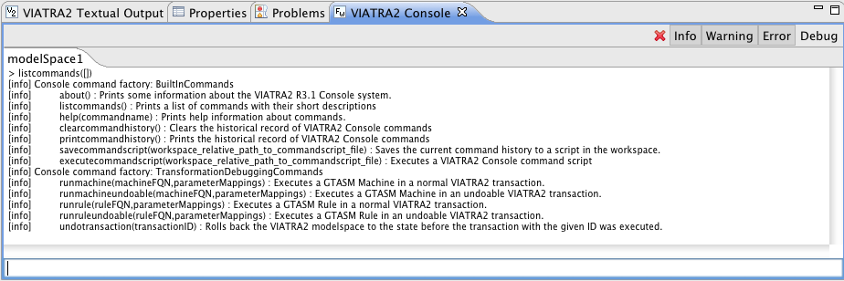 VIATRA2 UseCases Console.png