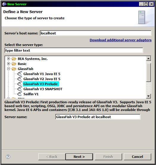 Glassfish prelude new server use snapshot.JPG