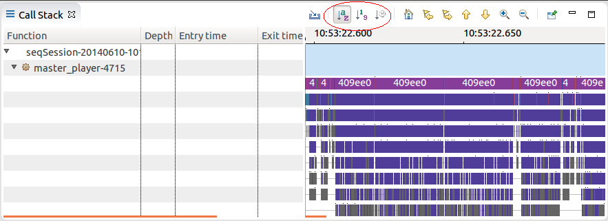 Call Stack view