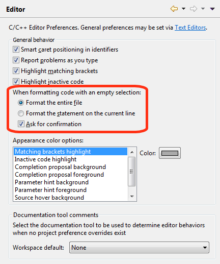 C Editor Preference Page.png