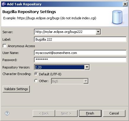 Repository Configuration