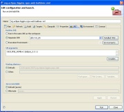 Edit configuration and launch