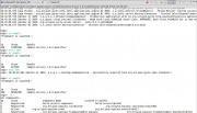 Console output