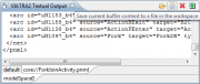 Saving the generated PNML code from the output buffer.