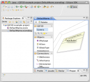 Figure 9: Ecore diagram opened with 3D version