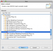 Figure 3: Graph example wizard