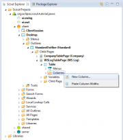 Create column