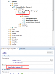 Autoresize columns