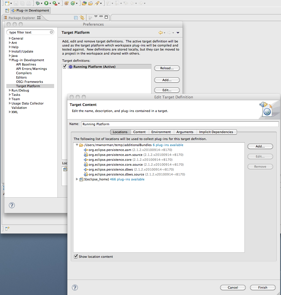 EclipseLink DBWS with OSGi UpdatedBundles2.png