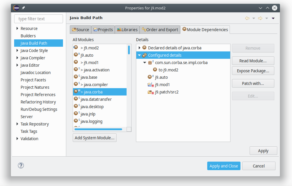 Java9/ModularityOptions/UIProposal SH - Eclipsepedia