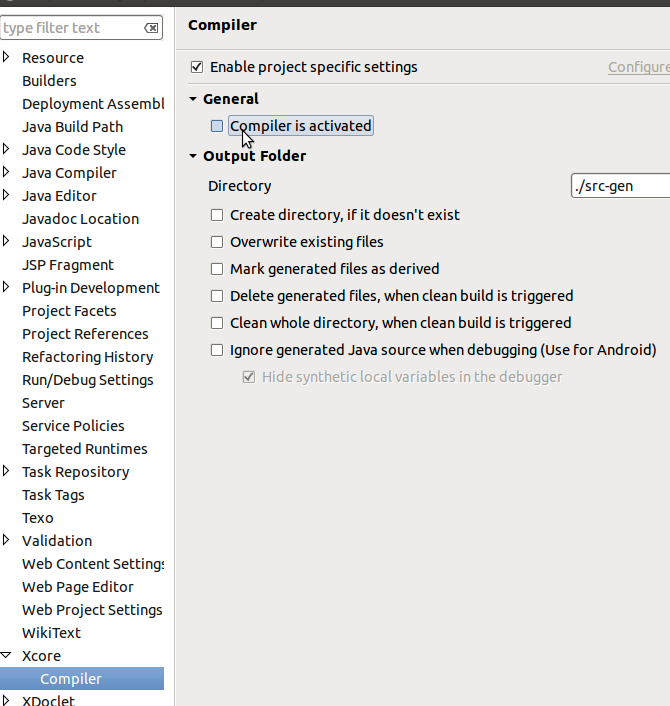 typing overwriting text eclipse