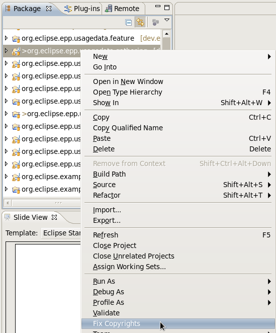 eclipse releng tools