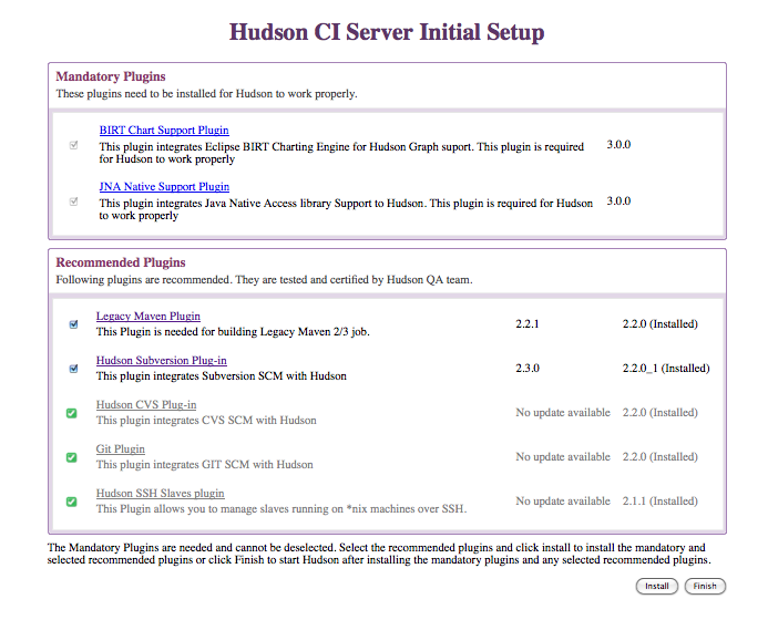 Hudson-ci/features/Initial Setup - Eclipsepedia