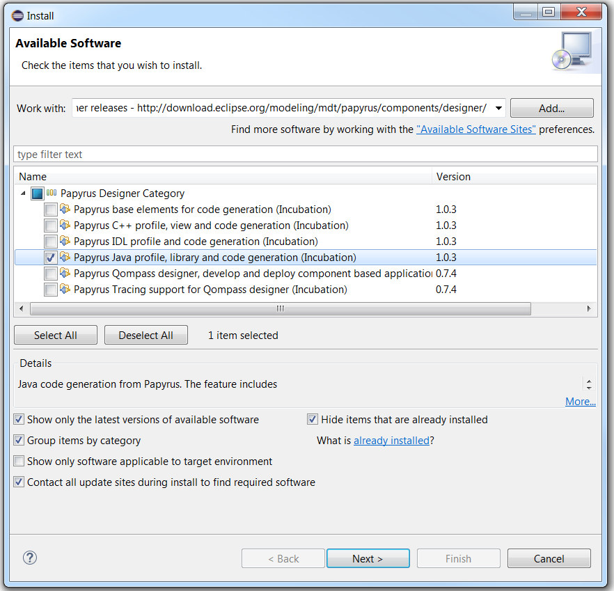 tilbagebetaling Syd knus Java Code Generation - Eclipsepedia