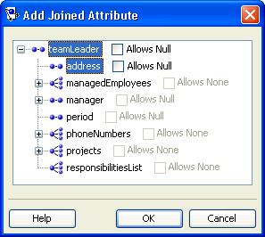 Add Joined Attribute Dialog Box