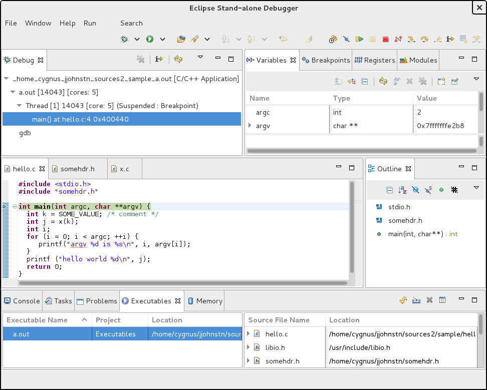 CDT/StandaloneDebugger - Eclipsepedia