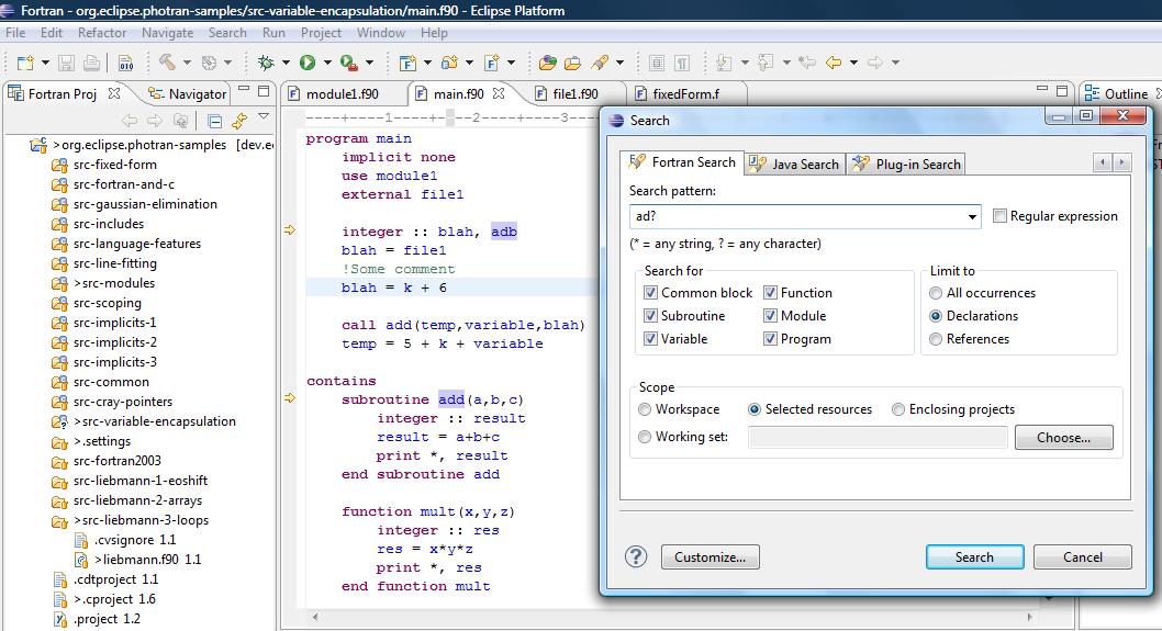 Ptp Photran Documentation Photran5advanced Eclipsepedia