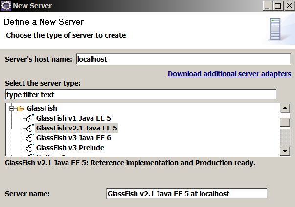 Glassfish v211 eclipse server plugin create.JPG