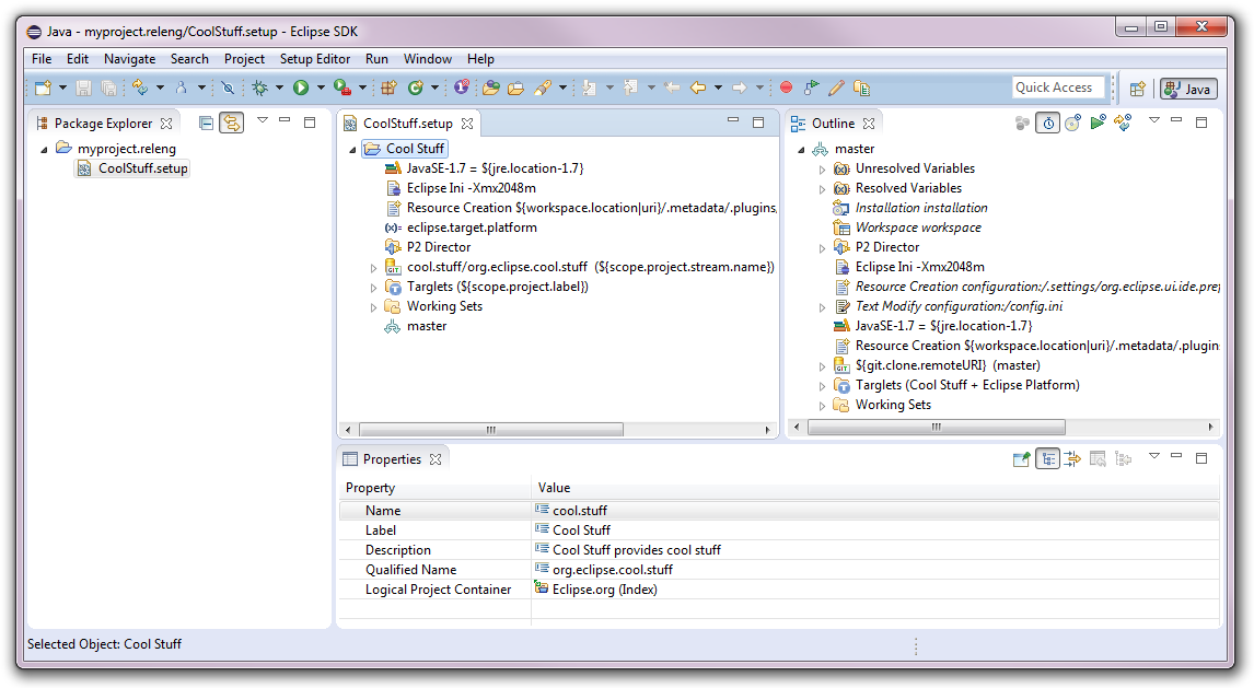 preconfigured eclipse development vm