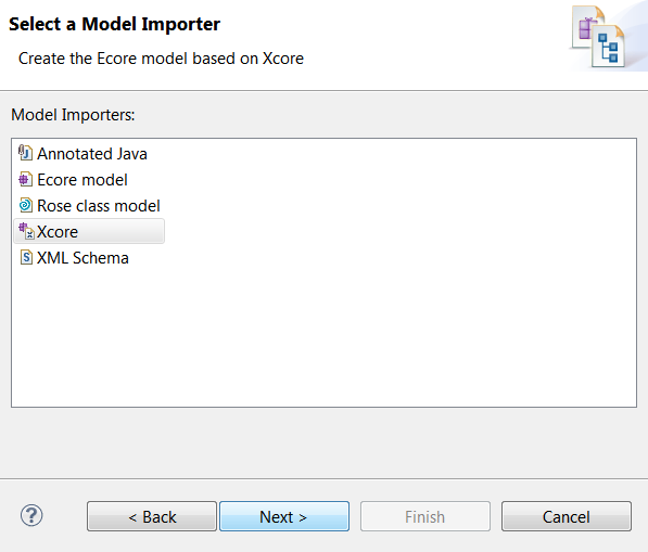 XcoreGenModelImportWizardImporterSelectionPage.png
