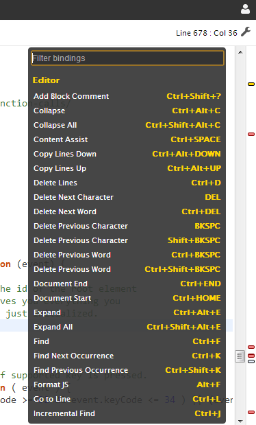 eclipse shortcuts for mac