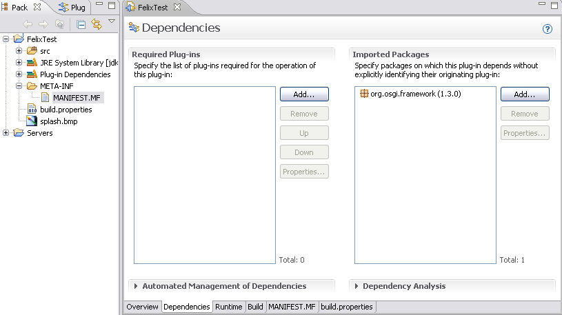 D&eacute;pendances capture d