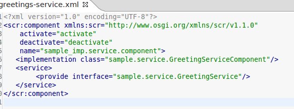 Your greetings-service.xml should looks like this now