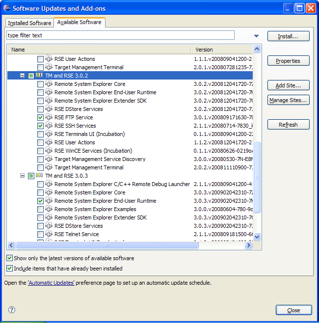 원격 시스템 Internet Explorer 최종 사용자 런타임 다운로드
