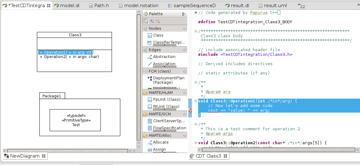 eclipse plugin sequence diagram generator