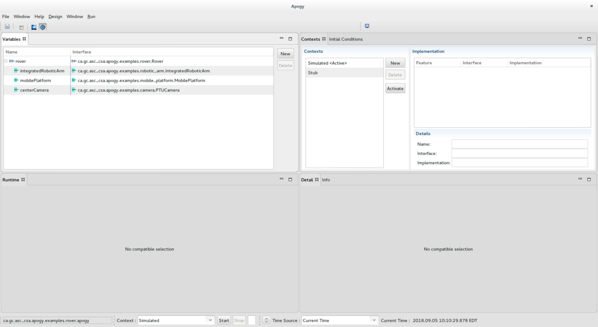 Apogy/UserGuide - Eclipsepedia