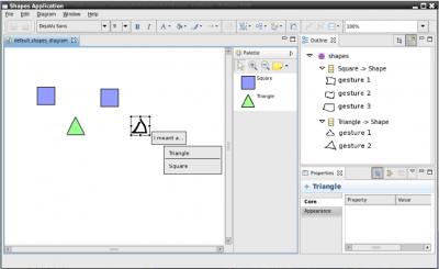 Application prototype for Sketch API‎