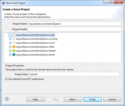 Scout/Tutorial/3.8/webservices/Create Scout Project - Eclipsepedia