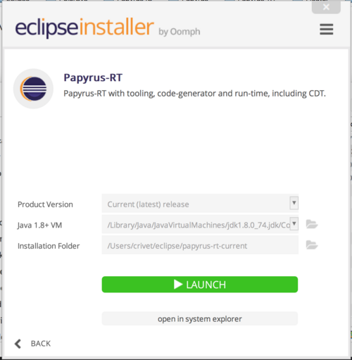 Papyrus-RT Installer Launch.png